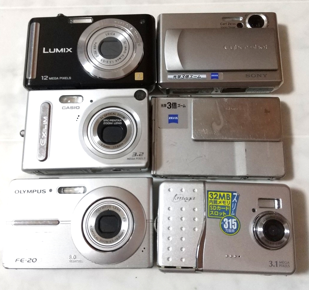デジタルカメラ 6台セット 動作未確認 ジャンク まとめ売り デジカメ ジャンク 動作未確認 Panasonic DMC-FX60 デジカメ - メルカリ