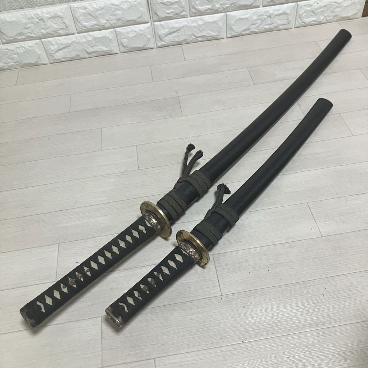 模造刀 日本刀 武具 刀剣 居合刀 2本セット 刀剣 太刀 脇差（C03） 模造刀 2本セット 居合刀 日本刀 太刀 小太刀 脇差｜Yahoo