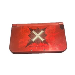 Newニンテンドー3DS LL new 3ds ll モンスターハンタークロス スペシャルパック RED-001 Nintendo 任天堂 送料無料 ジャンク