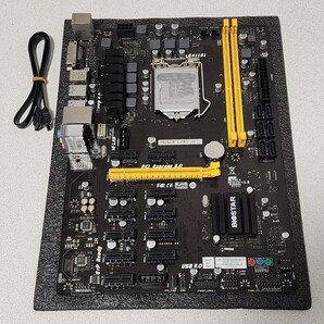 BIOSTAR TB250-BTC PRO LGA1151 ATXマザーボード IOパネル欠品 第6・7世代CPU対応 Bios 動作確認済 PCパーツ