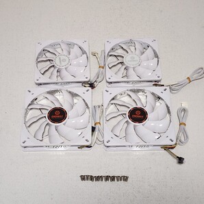 【送料無料】ENERMAX CLUSTER ADVANCE UCCLA14P 140mm 静音ファン×2個 UCCLA12P 120mm 静音ファン×2個 合計4個セット 動作確認済み