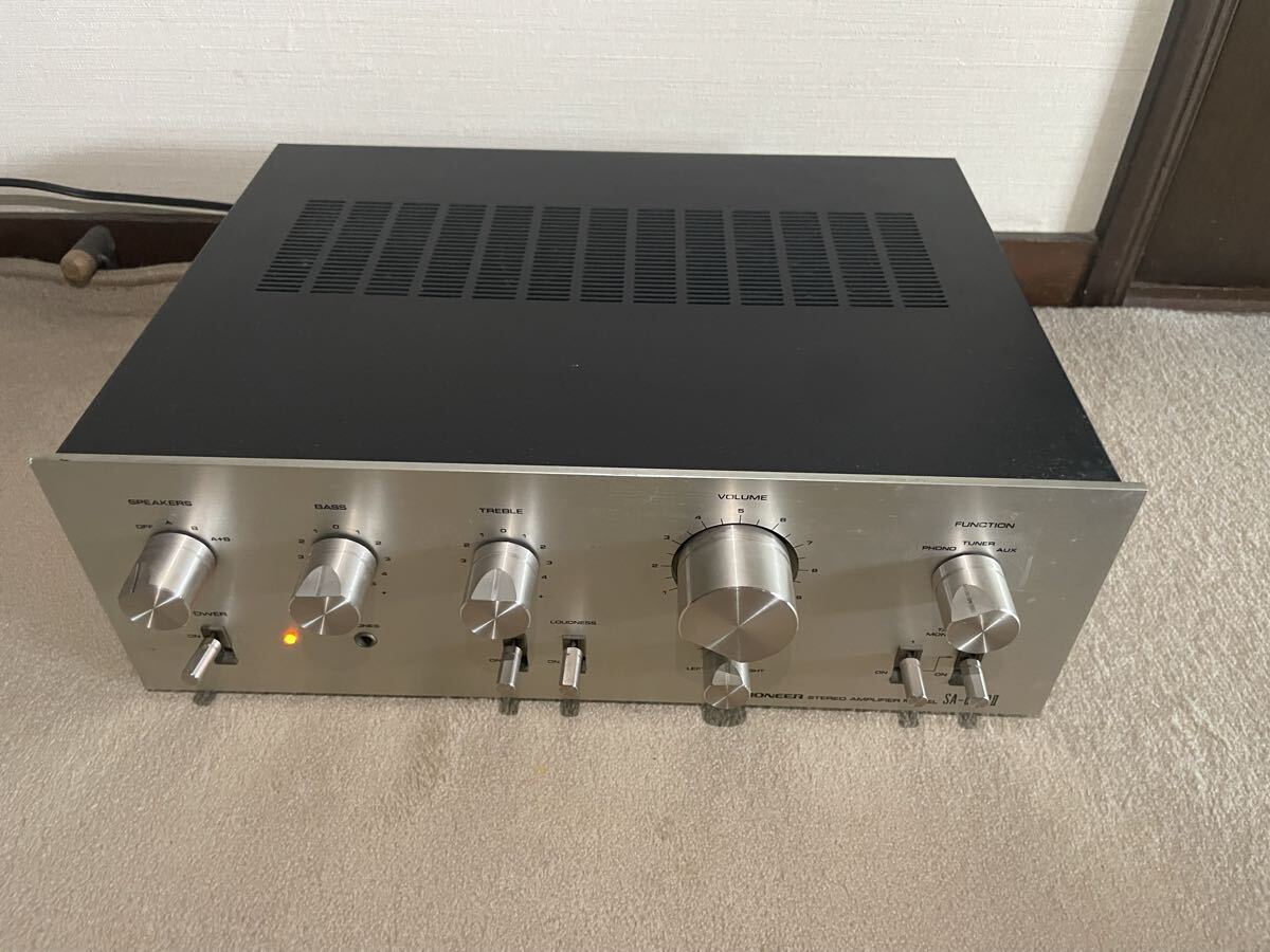 PIONEER　SA-6600Ⅱアンプ 　ONKYO　　チューナー Pioneer SA-6600IIの仕様 パイオニア