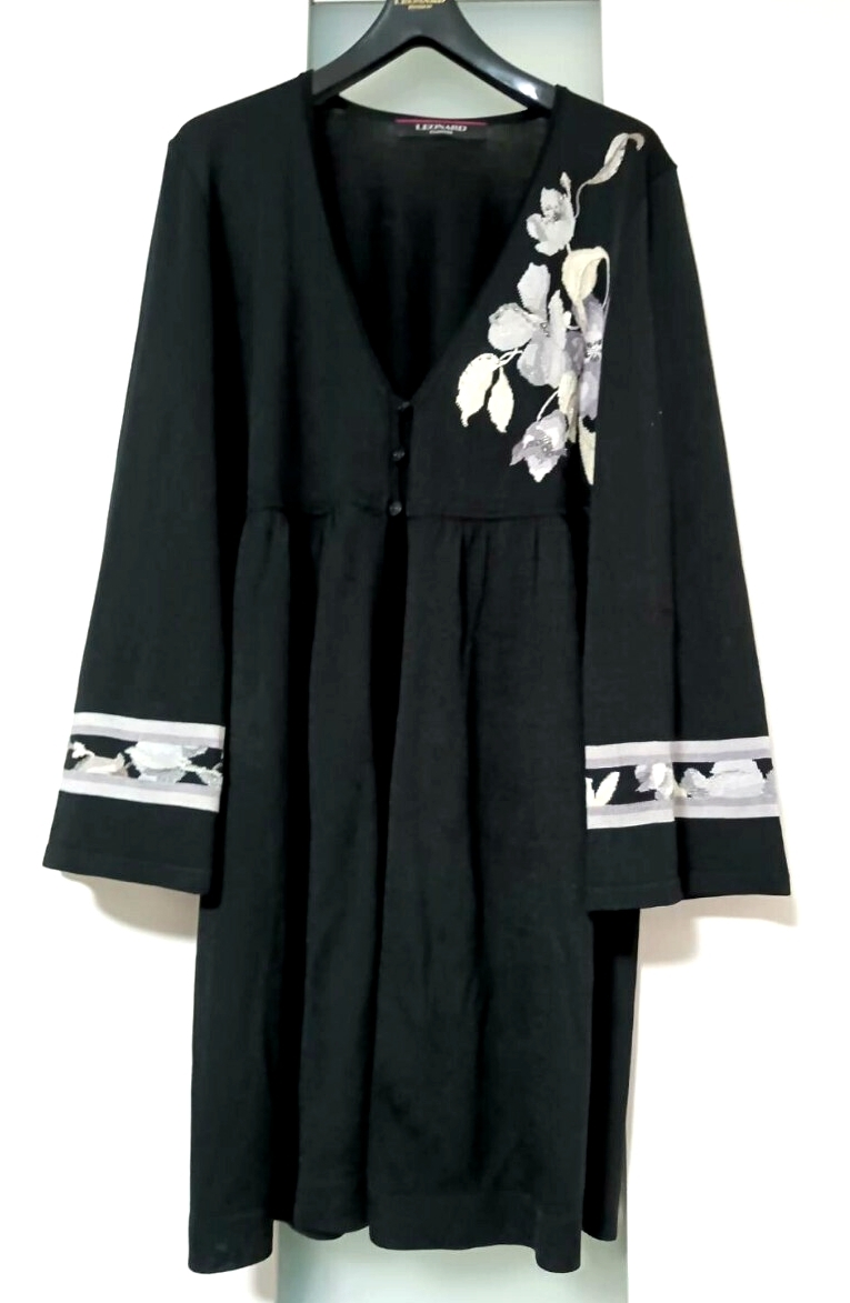 d8 LEONARD　レオナール　カーディガン　カーデ　長袖　M　シルク100 カーディガン｜レオナール 公式オンラインショップ