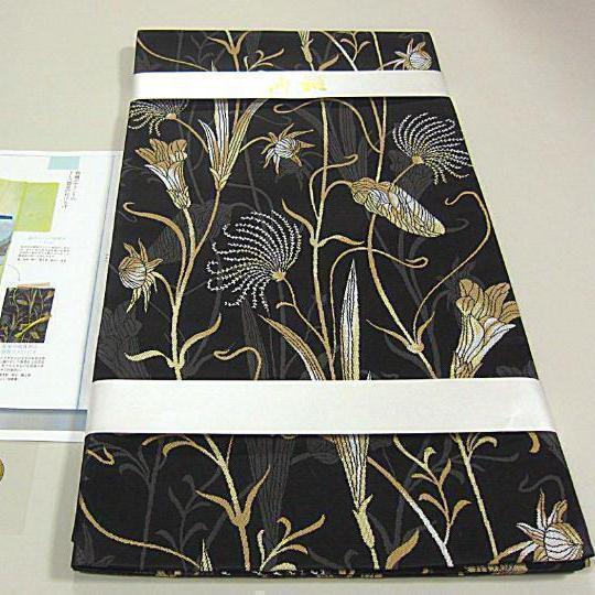 西陣織高級六通柄袋帯　美しいキモノ掲載柄 Yahoo!オークション - 美しいキモノ掲載柄 新品未仕立 西陣織