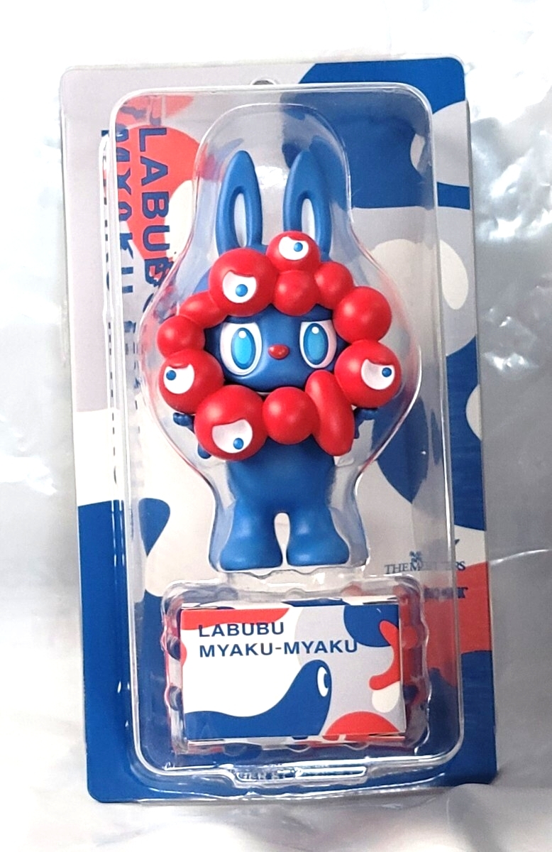 【希少】LABUBU MYAKU-MYAKU フィギュア 万博 値下げ 世界的大人気キャラクター「ラブブ」と、「ミャクミャク」が夢の