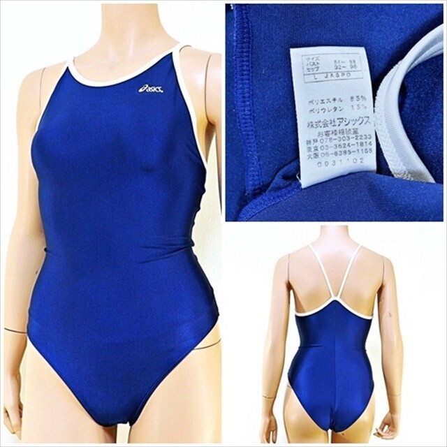 あっちゃん【新品・未使用】asics 競泳用水着レディース　MLサイズ Yahoo!オークション -「アシックス競泳水着」の落札相場・落札価格