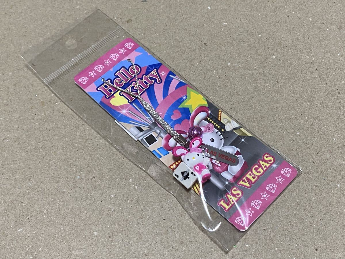 【 激レア・送料込み】ハローキティ ラスベガス ストラップ 激レア・送料込み】ハローキティ ラスベガス ストラップ 激レア