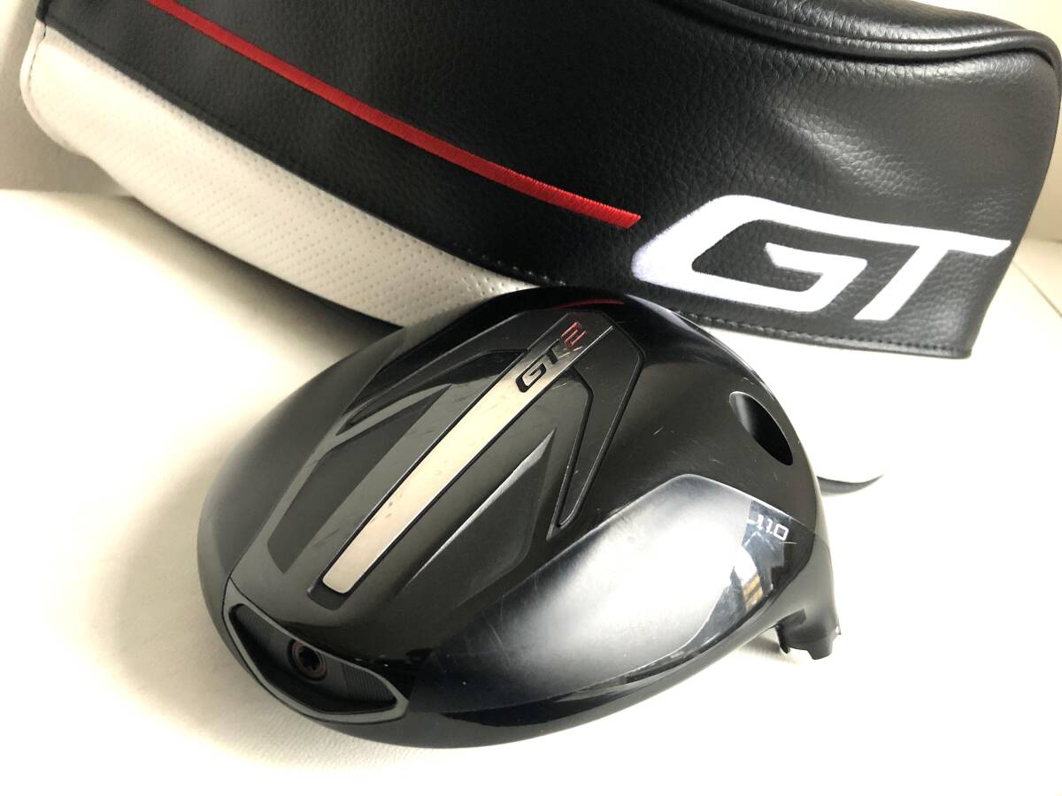 [美品]タイトリストＧＴ２ドライバー ヘッドのみ　ヘッドカバー付き Titleist タイトリスト GT2 /GT3 ドライバーヘッド単品＋