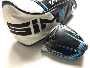 левый зеркальный ti TaylorMade Sim 2 Max SIM2 MAX 10.5° Driver head одиночный HC есть GOLFJAPAN