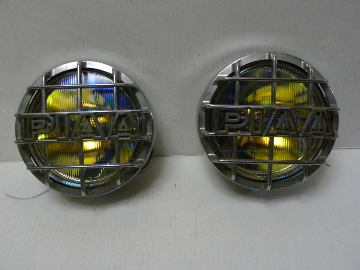 PIAA　イエローフォグランプ左右セット  中古当時物　貴重　ストーンガード付き PIAA イエローフォグランプ左右セット 中古当時物 貴重 ストーン