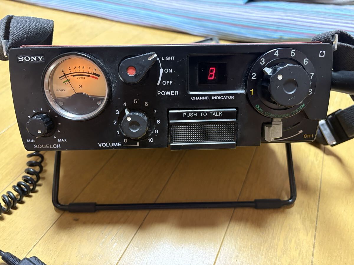 SONY CB無線機 ICB-770 8チャンネル   トランシーバー2セット SONY CB無線機 ICB-770 8チャンネル トランシーバー2セット