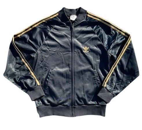 80s adidas ATP USA製 レアカラー adidas(アディダス) 80S ATP USA製トラックジャケット ブラック