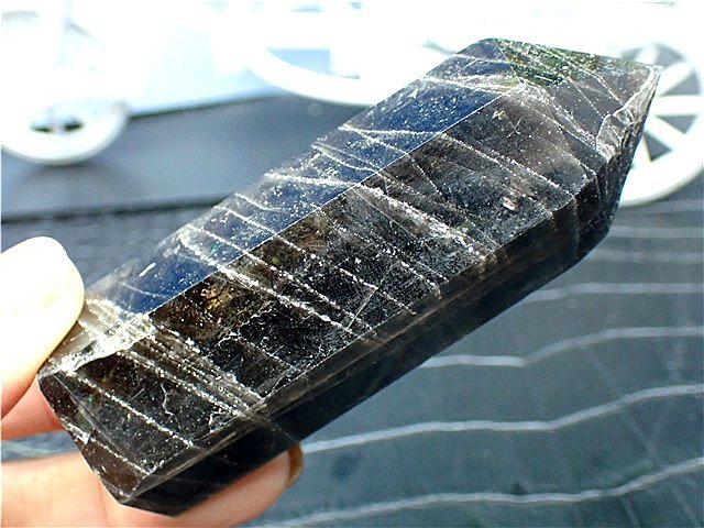 1円スタート！ 誠安◇大玉登場！ 9.5Kgモリオン 純天然 黒水晶 丸玉195mm[T572-7660] 2025年最新Yahoo!オークション -モリオン 原石の中古品・新品・未