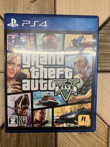 【美品】PS4 グランド セフト オートV 動作品