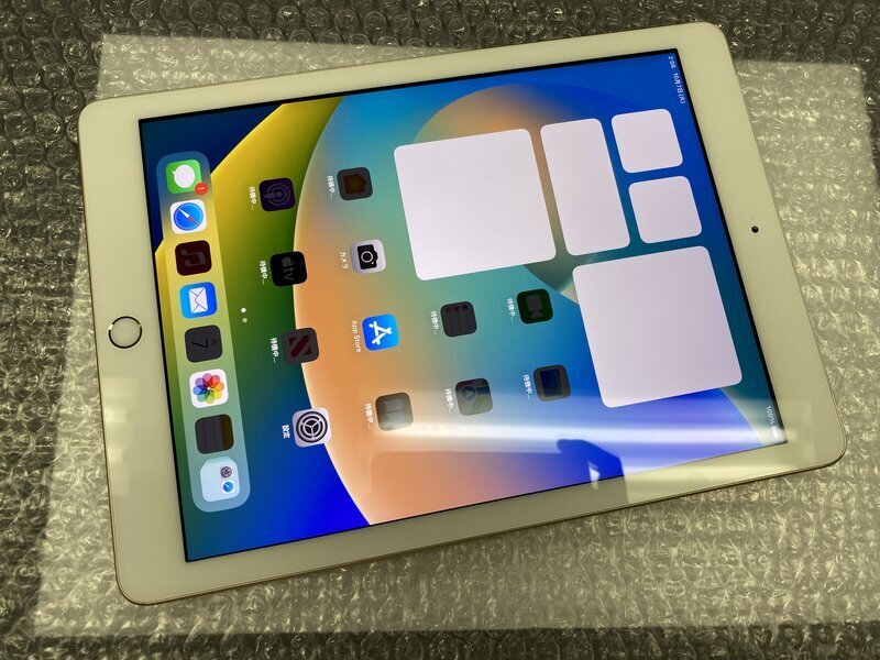 iPad 第5世代 32GB GOLD セルラー バッテリー90% 美品 Apple iPad 第5世代 Wi-Fi+Cellular 32GB 2017年春モデル SIM