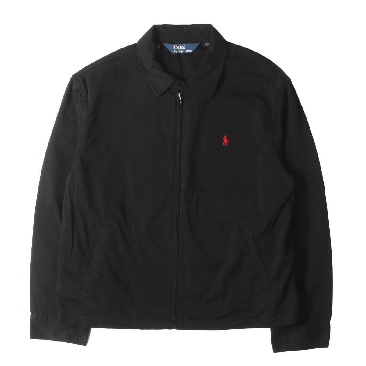 ラルフローレン　USA製　スイングトップ　ブラック　ポニー刺繡　美品 ラルフローレン スウィングトップ ポニー刺繍 ブラック