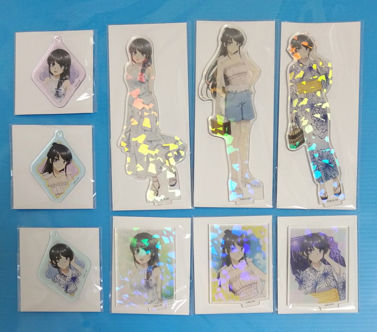バラ売り可 青ブタ アクリルスタンド アクリルキーホルダーまとめ 青ブタ×八景島シーパラダイス ミニキャラアクリルスタンド