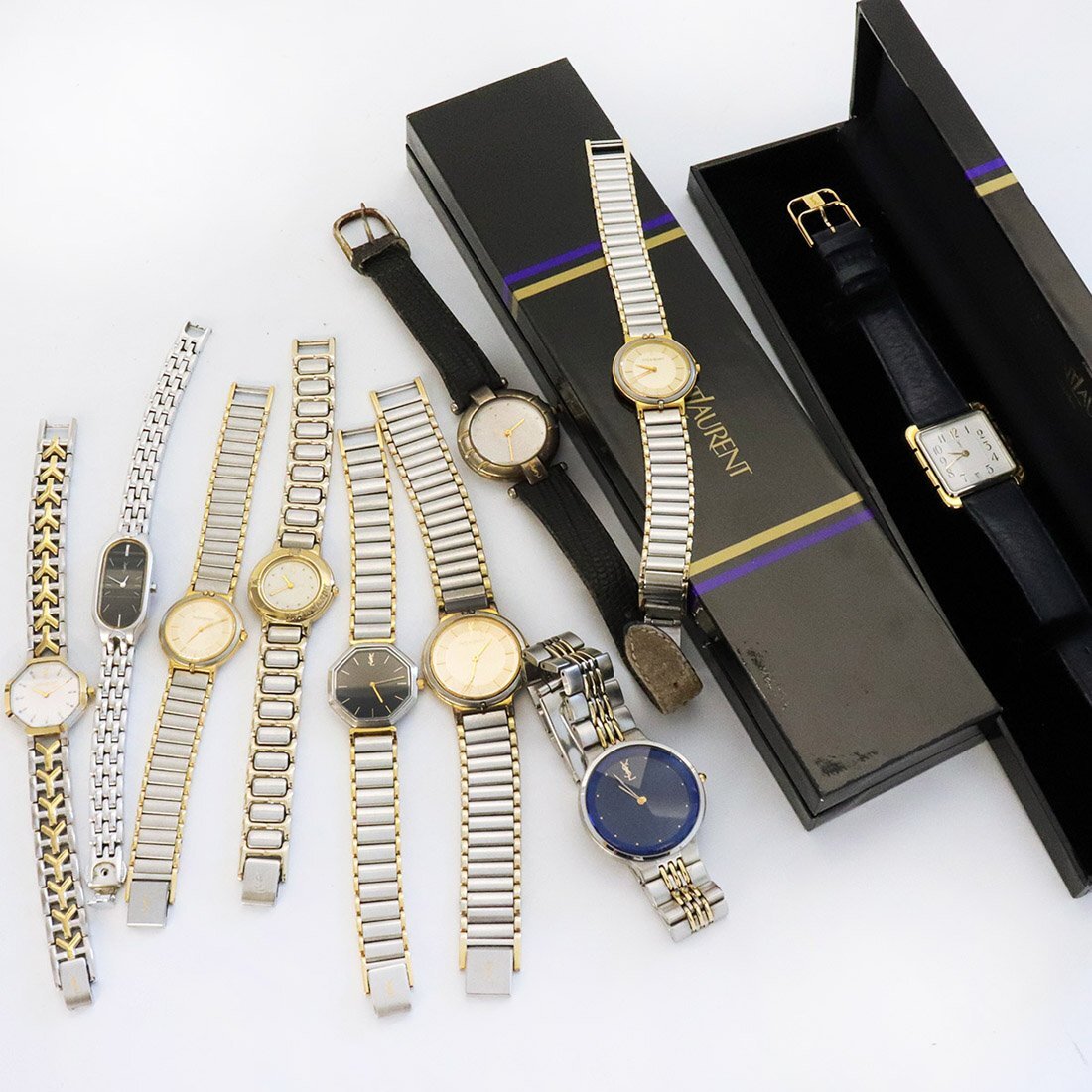 Yves Saint Laurent レディース腕時計6個 まとめ売り動作未確認 Yves Saint Laurent レディース腕時計6個 まとめ売り動作未確認