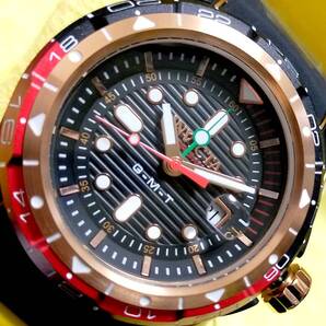 【新品】INVICTA インビクタ 高級腕時計 HYDROMAX ハイドロマックス コークカラー×ブラックシリコン デットストック ラスト1