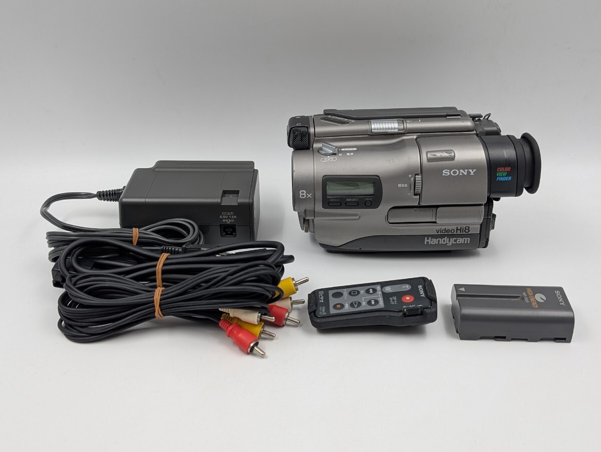 Yahoo!オークション -「ccd-tr1」(8ミリビデオカメラ) (ビデオカメラ