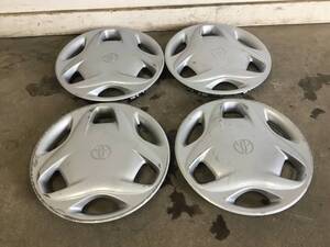 △ q 岐阜発/ トヨタ/ ヴィッツ/ ファンカーゴ/ ホイールキャップ/ 4枚セット/ 14インチ/ 傷あり/ 現状品/ R7.10/25 △