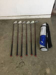 △ q 岐阜発/ ONOFF/ オノフ/ TUNGSTEN WEIGHTED/ ゴルフクラブ/ アイアン/ 6〜9A. P/ 6本セット/ Flex:R/ 現状品/ R7.10/16 △