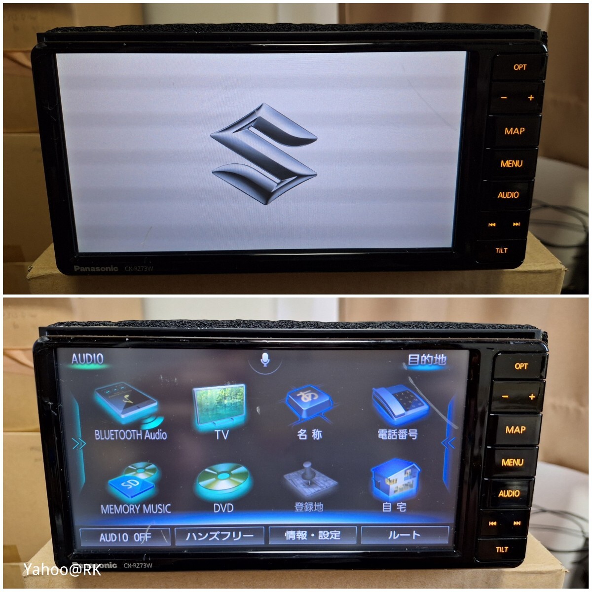 カーナビ Panasonic SUZUKI CN-RZ72WZA Amazon | 【スズキ 純正ナビ CN-RZ72WZA テレビキット】 SUZUKI