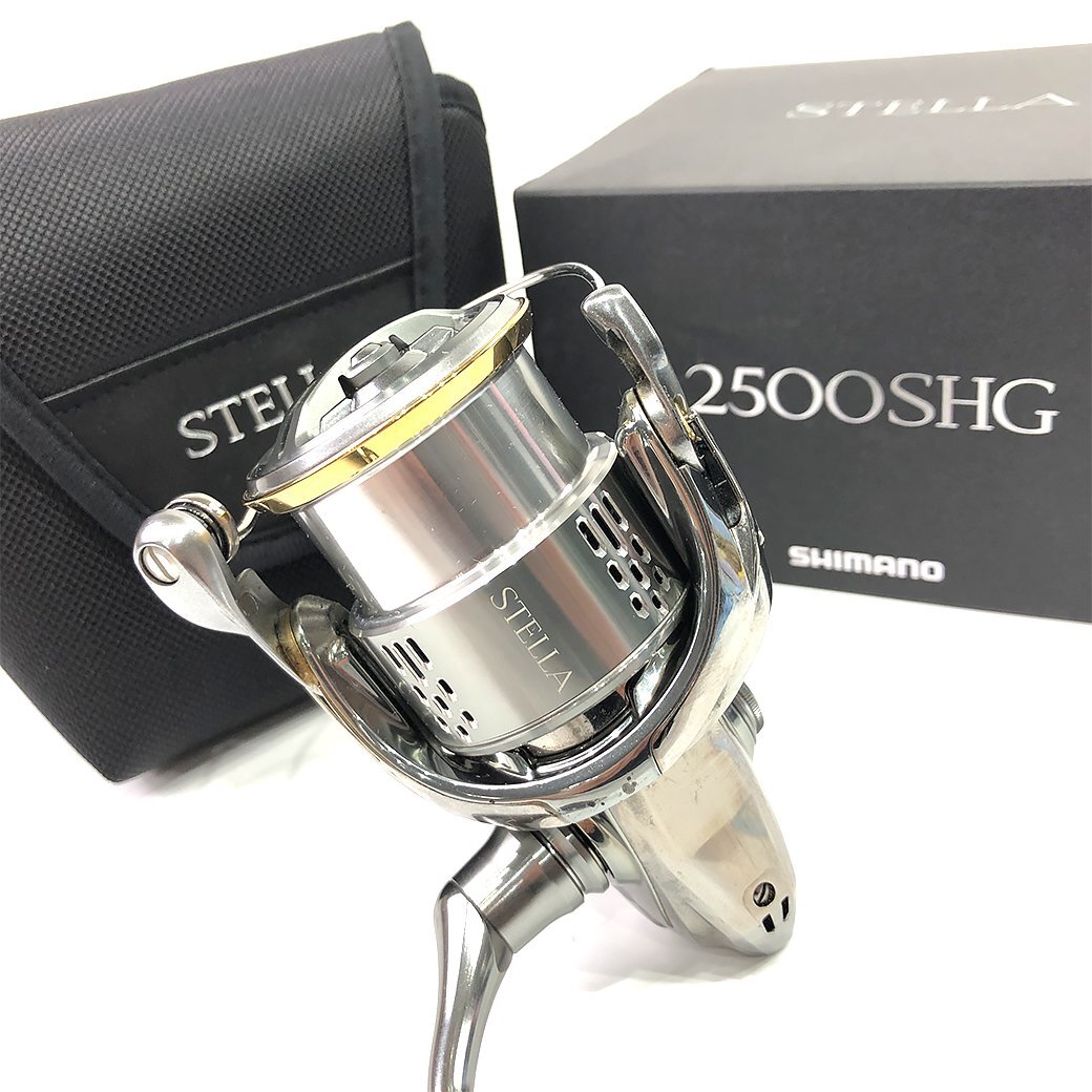 シマノ 18ステラ 2500S スピニングリール 日本モデル 箱付き 美品 Amazon | シマノ(SHIMANO) スピニングリール 18 ステラ 2500S