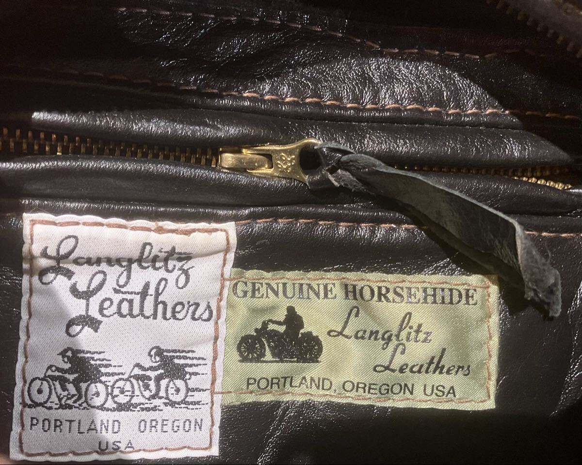 ちいちゃん 超レア 50-60s ホースハイド ラングリッツ レザー ちいちゃん 超レア 50-60s ホースハイド ラングリッツ レザー