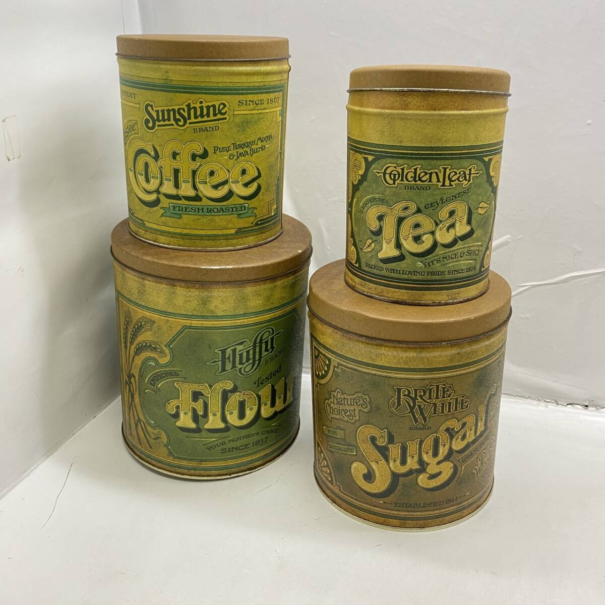 アンティーク　缶 アンティーク缶コレクション ANTIQUE by Lars Stewart 生地