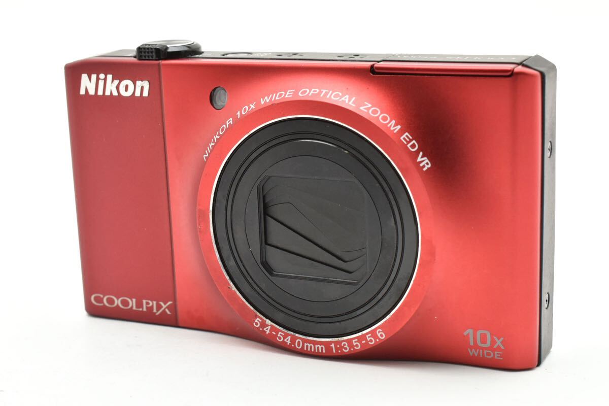 Nikon ニコン COOLPIX S8000 コンパクトデジタルカメラ Amazon.co.jp: Nikon COOLPIX Digital Camera S8000 Flash Red
