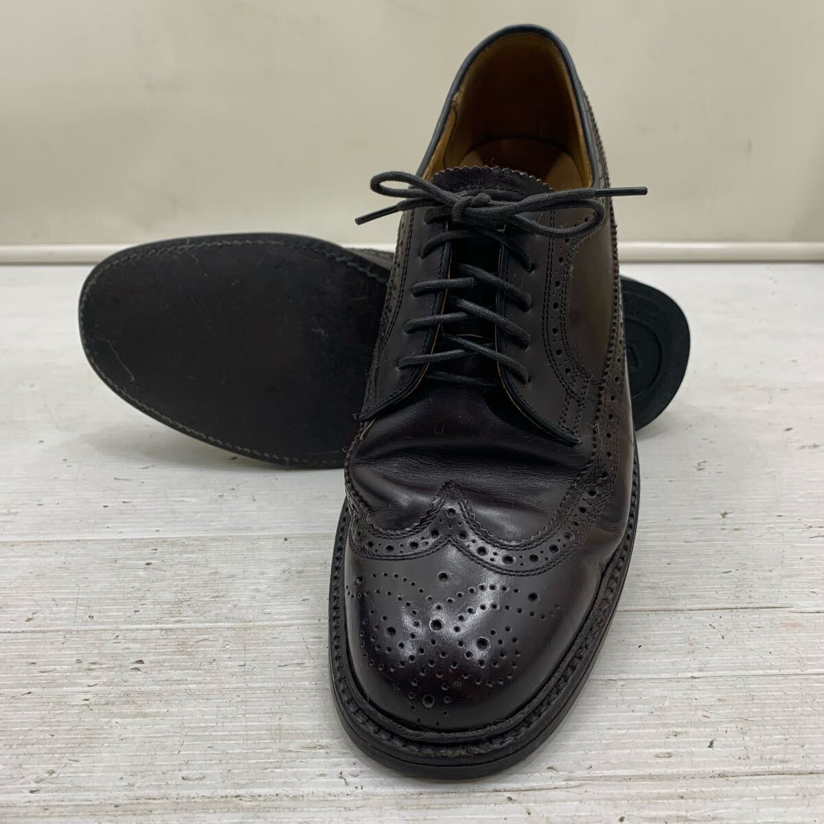 【美品】REGAL 革靴　ウイングチップ　26cm 2025年最新】Yahoo!オークション -リーガル ウイングチップ 26cm