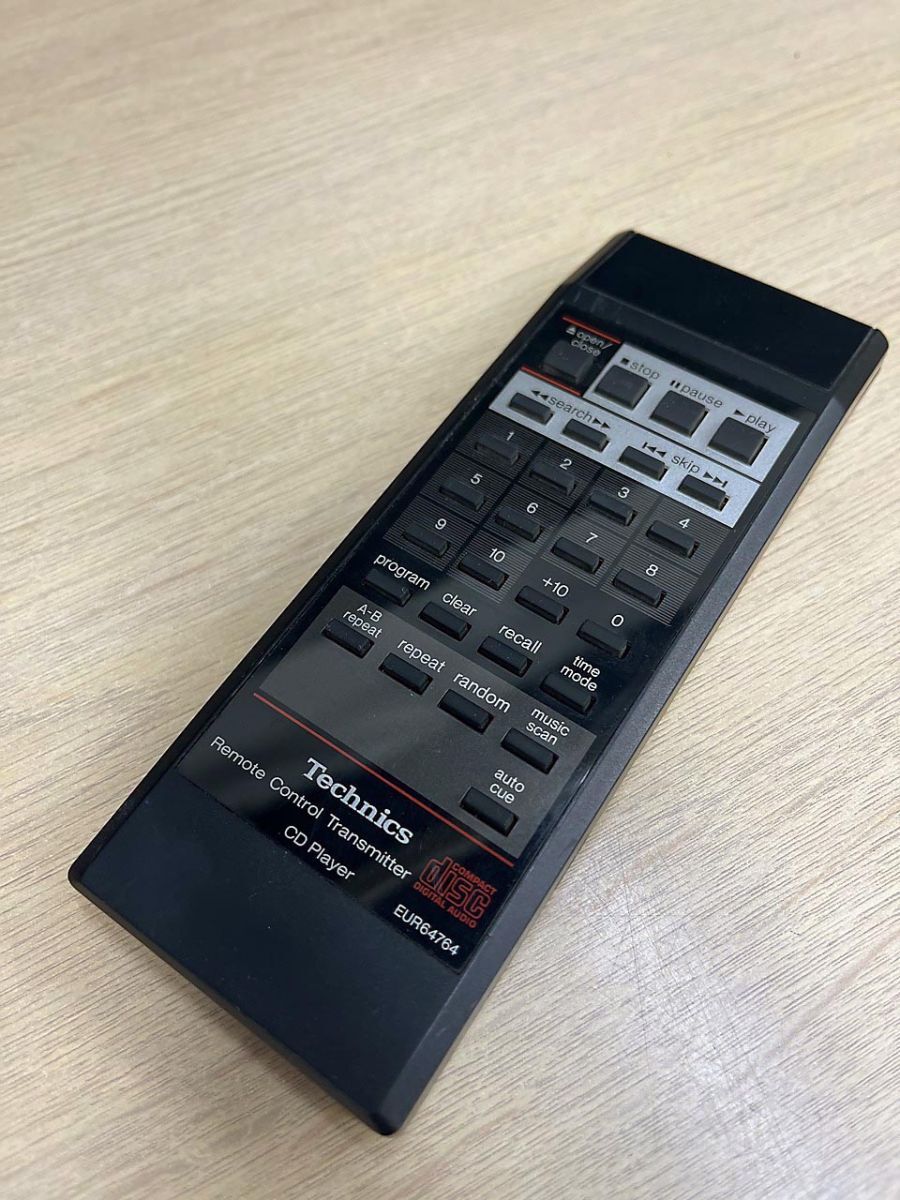 Technics CDプレーヤー用純正リモコン Yahoo!オークション -「technics」(リモコン) (オーディオ機器