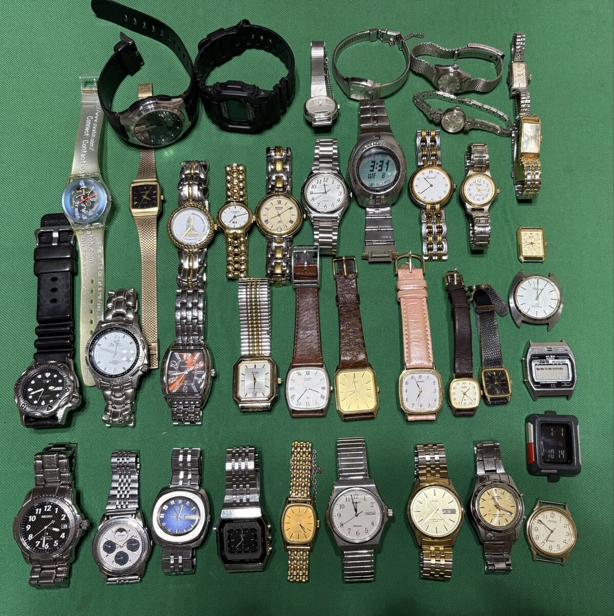 Mens腕時計 ジャンクまとめ売り SEIKO他 Men's腕時計 ジャンクまとめ売り SEIKO他