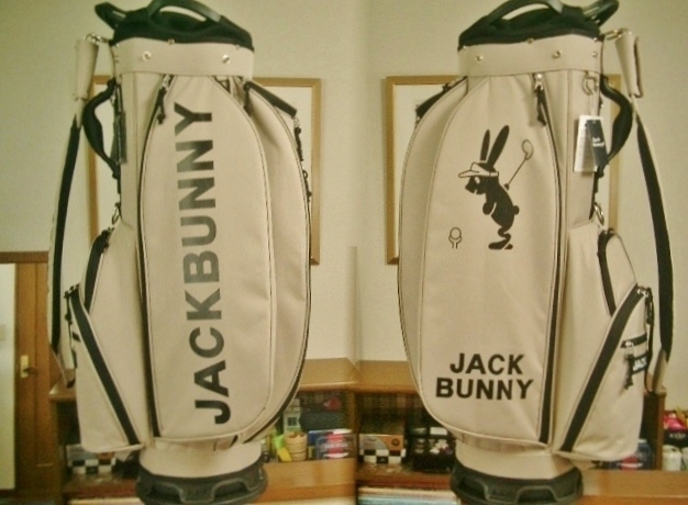 未使用　ジャックバニー　カジュアル　収納量大　合繊　グレー黒　ゴルフバッグ 2025年最新】Yahoo!オークション -キャディバッグ ジャック