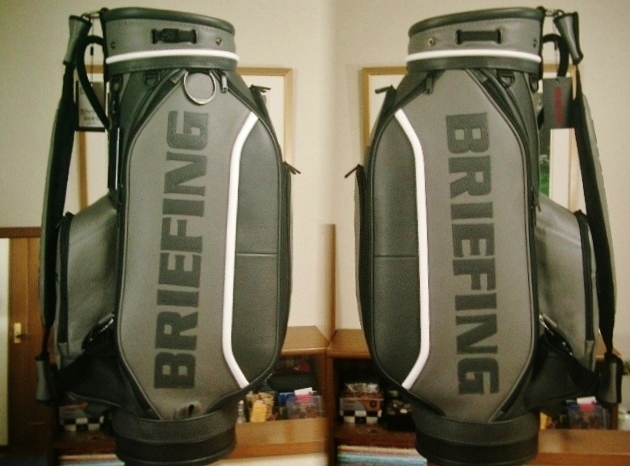 【未使用・超美品】BRIEFING ゴルフバッグ・キャディバッグ　【タグ付き】 wonder-stage_118gcc06