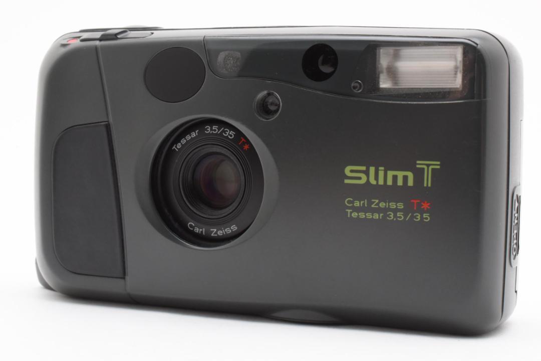 美品 KYOCERA Slim T カールツァイス コンパクトフィルムカメラ KYOCERA Slim T フィルムカメラ | kaerucameraOnlineshop