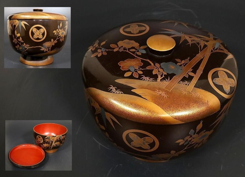 2025年最新】Yahoo!オークション -蒔絵 食籠の中古品・新品・未