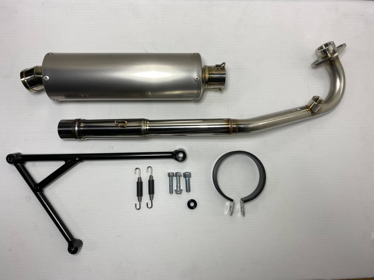 シグナスX 4型5型 ガレージバルマフラー ガレージ バル製 4型 5型シグナスX レース用マフラー タイプ3