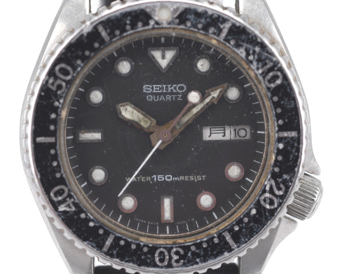 セイコークォーツ ダイバー6458-6000 6458-6000 SEIKO QUARTZ DIVER 150m : 時計オヤジの小部屋