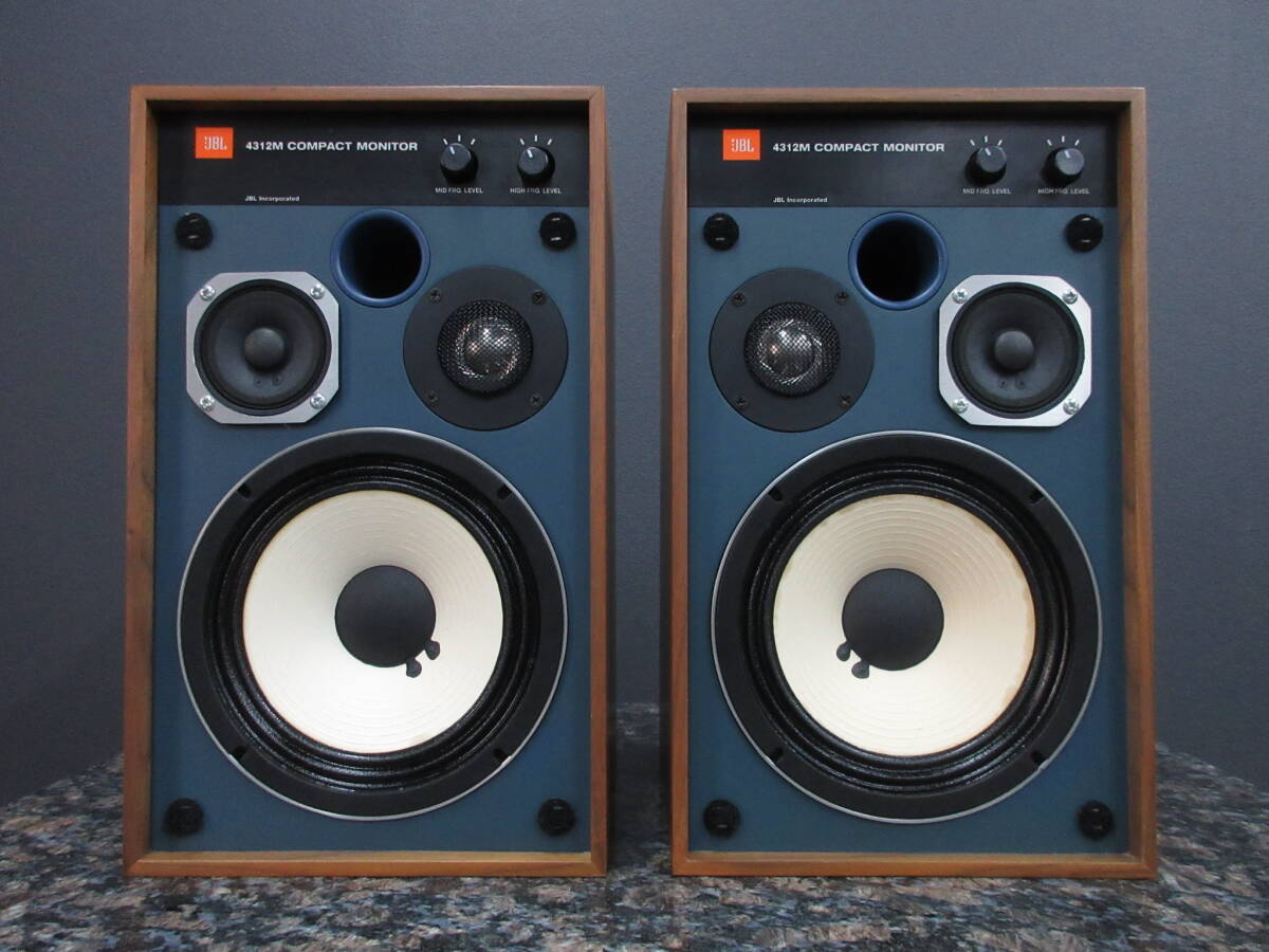 JBL 4312 M2(美品、元箱あり) Yahoo!オークション - 【元箱あり完品・廃盤・希少 】JBL 4312 M II 43