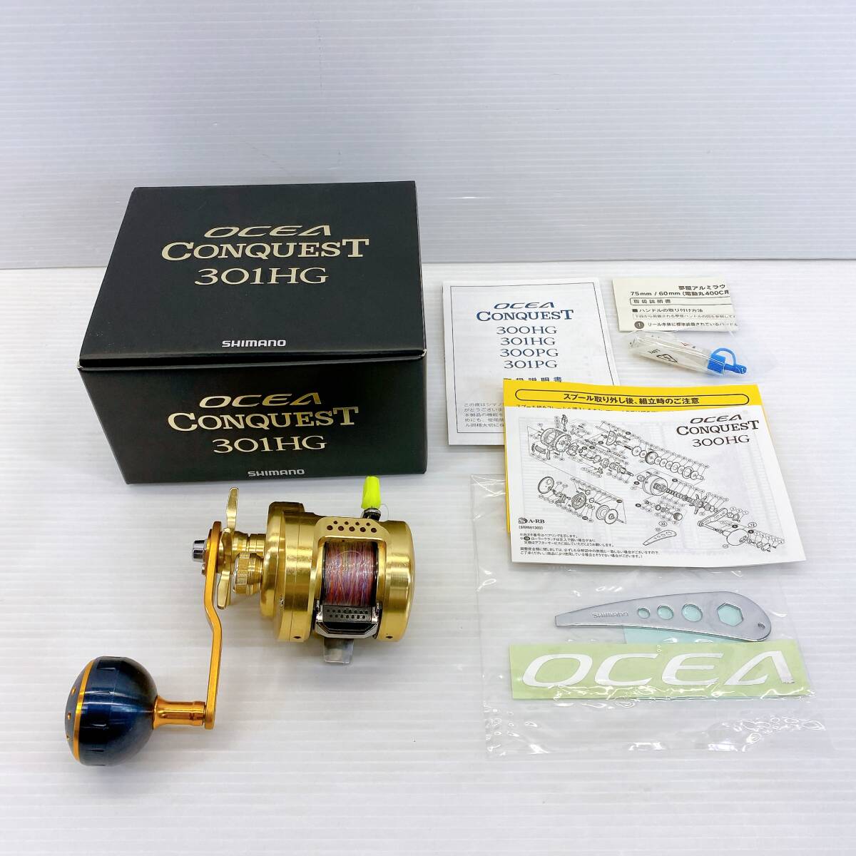 2025年最新】Yahoo!オークション -オシアコンクエスト 301hgの