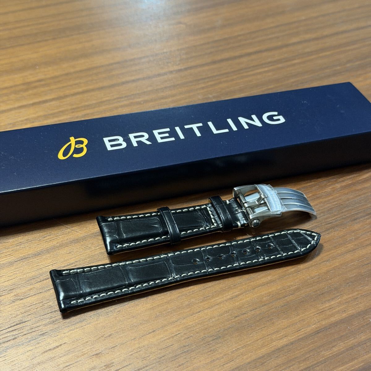 Yahoo!オークション -「ブライトリングクロコベルト」の落札相場・落札価格