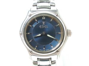 EBEL エベル 1911 E9090211 クオーツ レディースウォッチ ネイビー文字盤 動作品