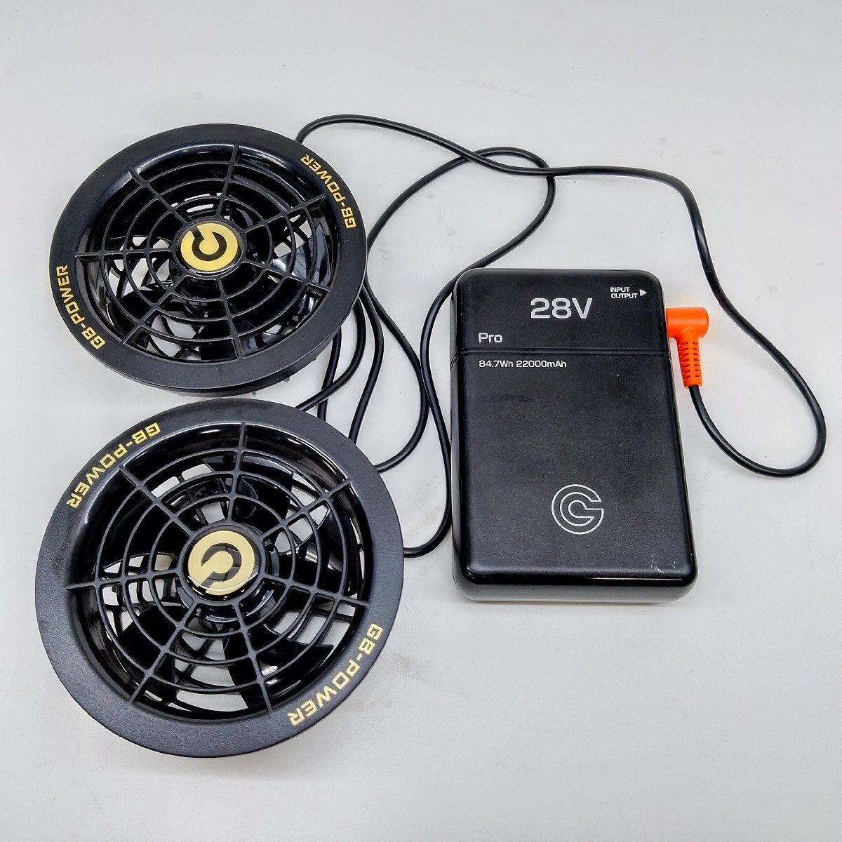 サンエス　空調服　ファン＆バッテリーセット　中古 2025年最新】Yahoo!オークション -サンエス空調服の中古品・新品