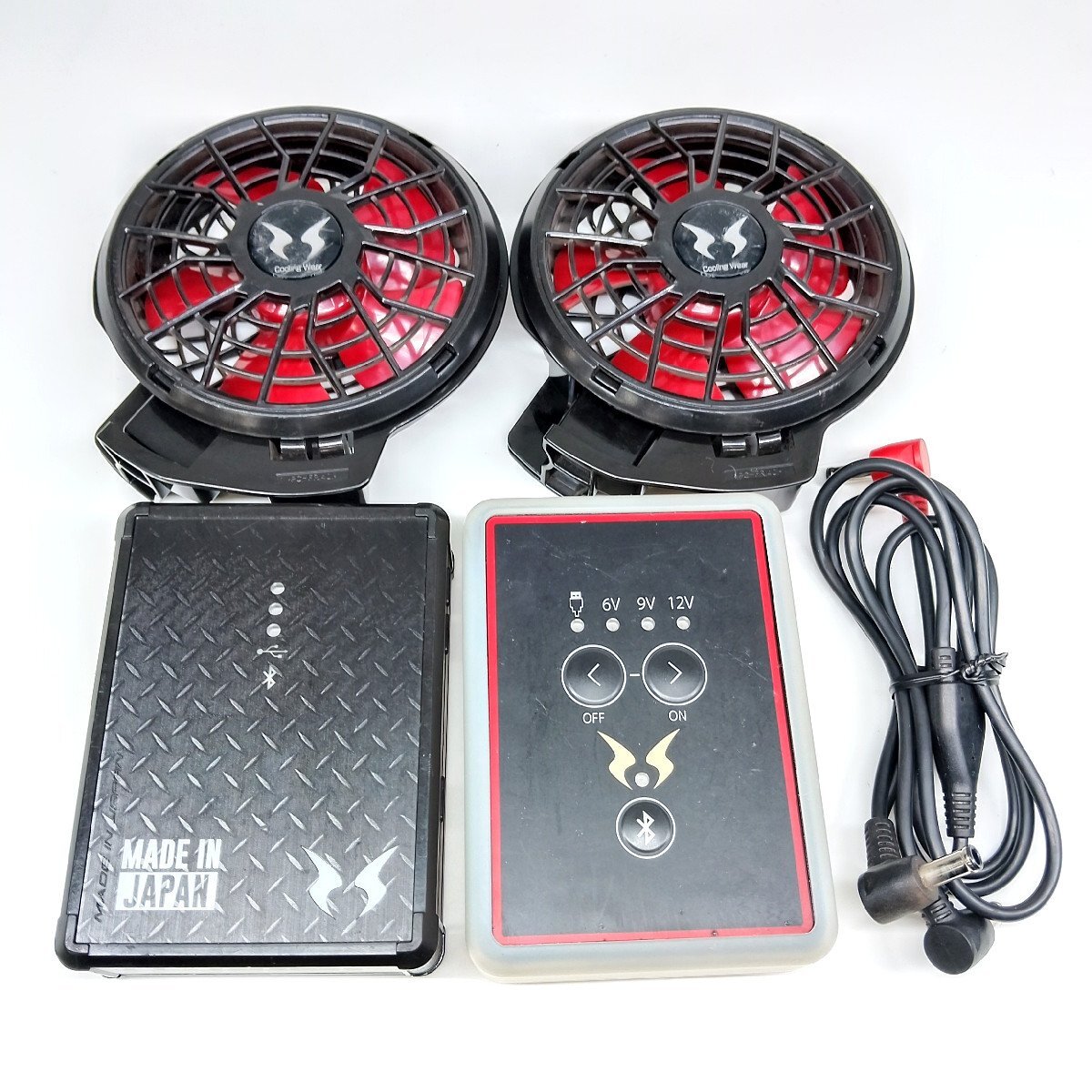 サンエス　空調服　ファン＆バッテリーセット　中古 2025年最新】Yahoo!オークション -サンエス空調服の中古品・新品