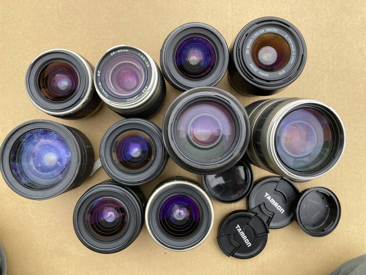 【ジャンク】一眼レフカメラ　レンズ　まとめ売り 2025年最新】Yahoo!オークション -カメラレンズまとめ売りの中古
