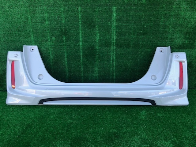JF3 NBOXカスタム リアバンパー パールNH883P (23025) N-BOX 令和4年 ホンダ N-BOXカスタム L ターボ JF3 リアバンパー