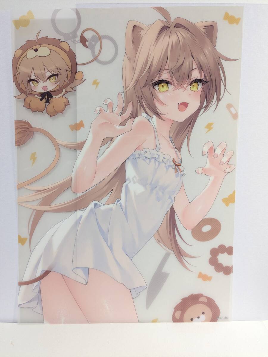 rurudo クリアポスター rurudo POP UP SHOP くじ B賞 A3クリアポスター 5種コンプ