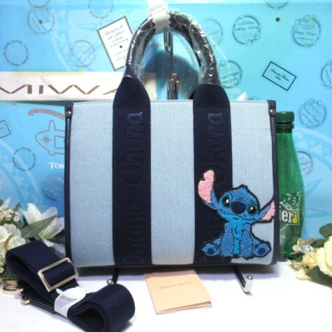 送料無料 サマンサタバサ 限定 スティッチ スクエア キャンバス トートバッグ 